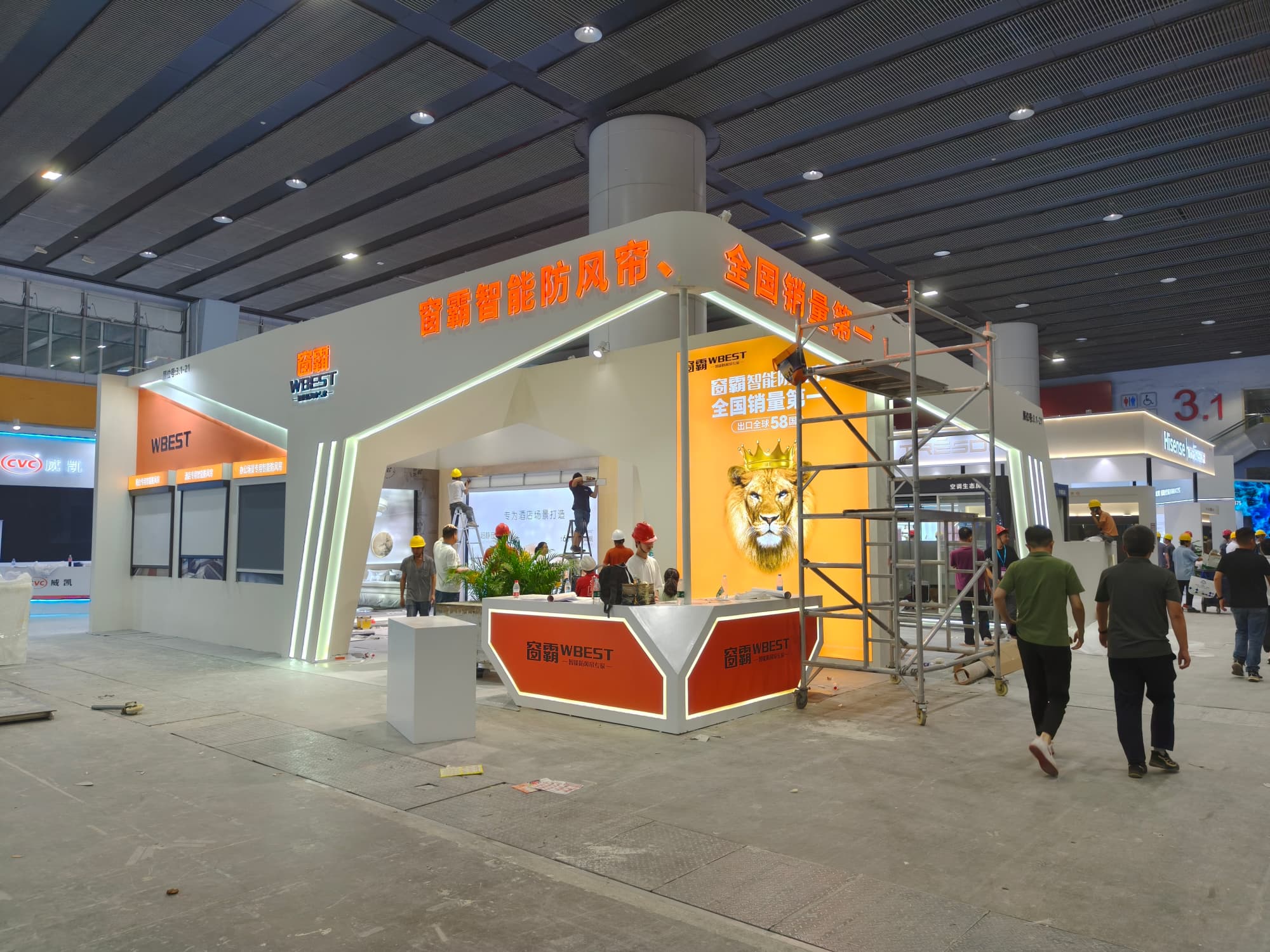 廣州印刷展展臺搭建，模塊化設計降本增效方案