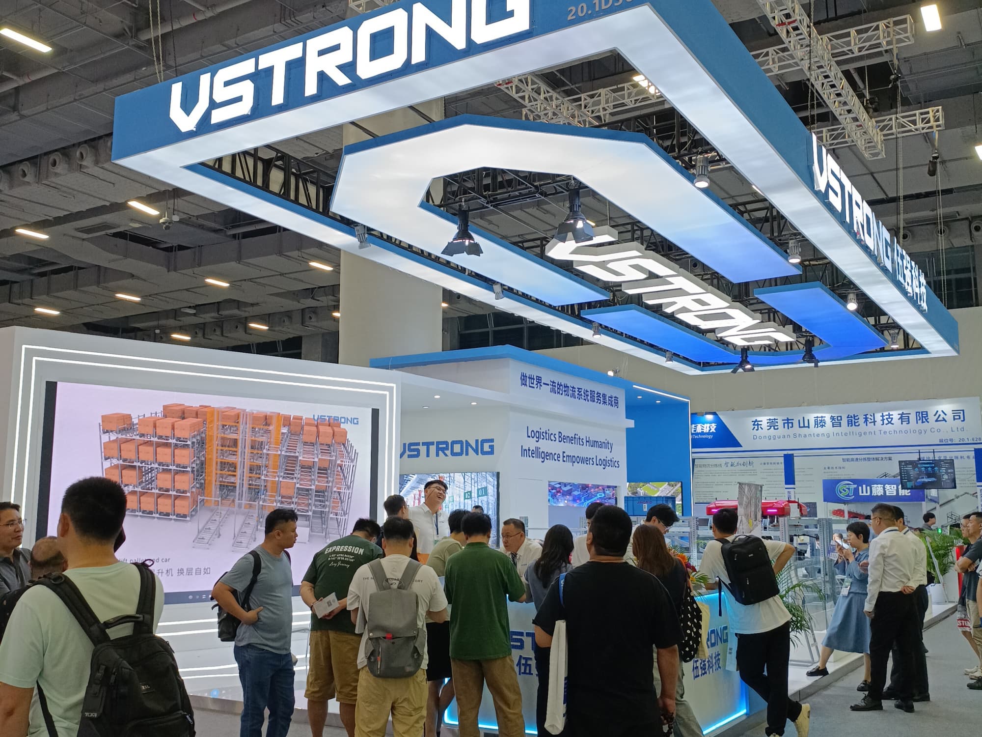 物流展展臺設(shè)計核心：動線合理，客戶停留更久